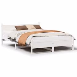VidaXL 855595, Blanc, 1250 mm, 2,09 m, 720 mm, 1200 x 2000 mm, 1 pièce(s)