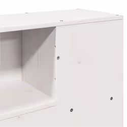 VidaXL 855625 tête de lit et pied de lit Blanc - Vue supplémentaire 8