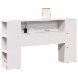 VidaXL 855628, Blanc, Bois de pin, 150 cm, 1560 mm, 82 cm, 240 mm