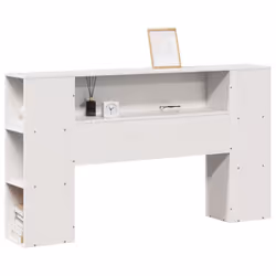 VidaXL 855634, Blanc, Bois de pin, 135 cm, 1410 mm, 82 cm, 240 mm