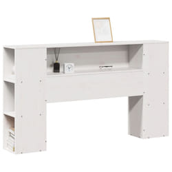 VidaXL 855634 tête de lit et pied de lit Blanc