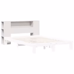 VidaXL 855634 tête de lit et pied de lit Blanc - Vue supplémentaire 7