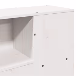 VidaXL 855634 tête de lit et pied de lit Blanc - Vue supplémentaire 8