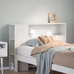 Cette tête de lit élégante donne à votre cadre de lit un aspect complet et s'adapte à n'importe quelle chambre à coucher. Cad ...