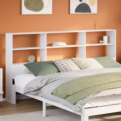 VidaXL 855649 tête de lit et pied de lit Blanc