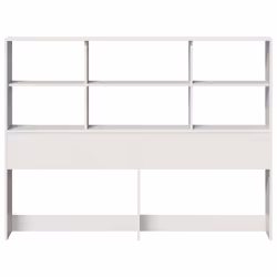 VidaXL 855655 tête de lit et pied de lit Blanc - Vue supplémentaire 4