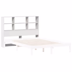 VidaXL 855661 tête de lit et pied de lit Blanc - Vue supplémentaire 6