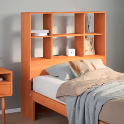 Cette tête de lit élégante donne à votre cadre de lit un aspect complet et s'adapte à n'importe quelle chambre à coucher. Cad ...