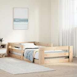 Vidaxl - Cadre de lit sans matelas 80x200 cm bois massif de pin