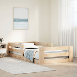 Vidaxl - Cadre de lit sans matelas 90x190 cm bois de pin massif