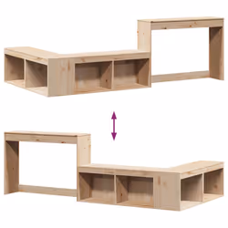 VidaXL 855756 Table de nuit et table de chevet - Vue supplémentaire 7