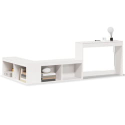 VidaXL 855757 Table de nuit et table de chevet Blanc