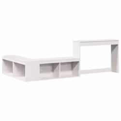 VidaXL 855757 Table de nuit et table de chevet Blanc