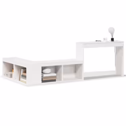 VidaXL 855760, Blanc, Bois de pin, 2320 mm, 1120 mm, 750 mm, 1 pièce(s)