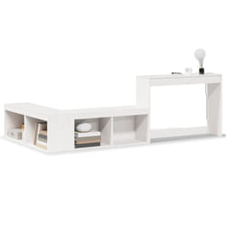 VidaXL 855760 Table de nuit et table de chevet Blanc