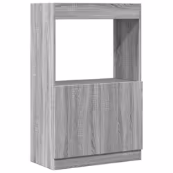 VidaXL 855111, Gris, Chêne, Bois, Bois, 80 kg, 25 kg, 630 mm