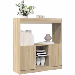 Ce buffet haut classique est conçu pour être un ajout décoratif et pratique votre maison et à votre bureau. Matériau stable e ...
