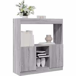 Ce buffet haut classique est conçu pour être un ajout décoratif et pratique votre maison et à votre bureau. Matériau stable e ...