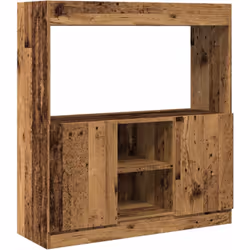 Ce buffet haut classique est conçu pour être un ajout décoratif et pratique votre maison et à votre bureau. Matériau stable e ...