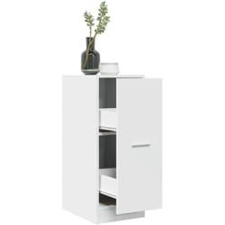 vidaXL Armoire d'apothicaire blanc 30x41x77,5 cm bois d'ingénierie