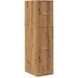Armoire d'apothicaire chêne artisanal bois d'ingénierie Vidaxl