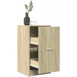 Armoire d'apothicaire chêne sonoma 40x41x77,5cm bois ingénierie - Vidaxl