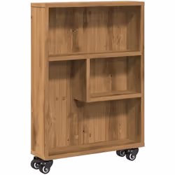 Ce chariot de rangement étroit est conçu pour être un élément décoratif et pratique de votre maison. Matériau stable et durab ...