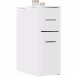 Cette armoire de salle de bain étroite classique est destinée à être un ajout décoratif et pratique à votre maison. Matériau  ...