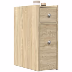 Cette armoire de salle de bain étroite classique est destinée à être un ajout décoratif et pratique à votre maison. Matériau ...