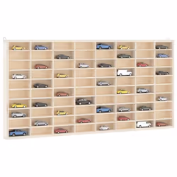 Embellissez ton espace avec cette élégante vitrine de collection en bois, qui associe design élégant et organisation pour un ...