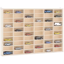 Embellissez ton espace avec cette élégante vitrine de collection en bois, qui associe design élégant et organisation pour un  ...