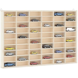 Vitrine de collection en bois avec 60 compartiments Vidaxl