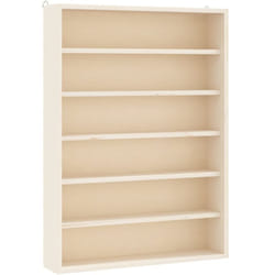 Vidaxl - Vitrine de collection en bois avec 6 étagères 40x8,5x55 cm