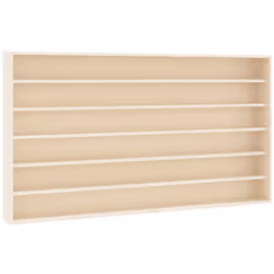 Embellissez ton espace avec cette élégante vitrine de collection en bois, qui associe design élégant et organisation pour un  ...
