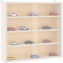 Embellissez ton espace avec cette élégante vitrine de collection en bois, qui associe design élégant et organisation pour un  ...