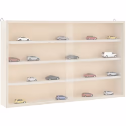 Embellissez ton espace avec cette élégante vitrine de collection en bois, qui associe design élégant et organisation pour un  ...