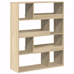 VidaXL 3309332, Chêne, 8 étagères, Bois, Bois, 1000 mm, 330 mm