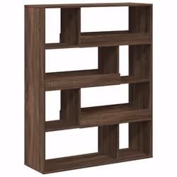 VidaXL 3309336, Marron, Chêne, 8 étagères, Bois, Bois, 1000 mm, 330 mm