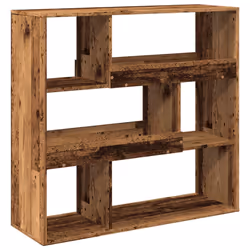 VidaXL 3309337, Bois naturel, 8 étagères, Bois, Bois, 1000 mm, 330 mm