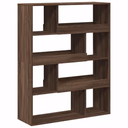 VidaXL 3309345, Marron, Chêne, 10 étagères, Bois, Bois, 1000 mm, 330 mm