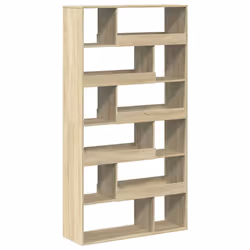 VidaXL 3309350, Chêne, 12 étagères, Bois, Bois, 1000 mm, 330 mm