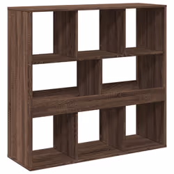 VidaXL 3309363, Marron, Chêne, 10 étagères, Bois, Bois, 1000 mm, 330 mm