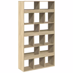 VidaXL 3309377, Chêne, 15 étagères, Bois, Bois, 1000 mm, 330 mm