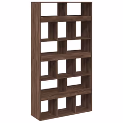 VidaXL 3309381, Marron, Chêne, 15 étagères, Bois, Bois, 1000 mm, 330 mm