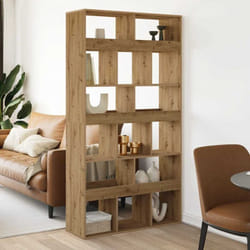 Bibliothèque chêne artisanal 100x33x187,5 cm bois d'ingénierie - Vidaxl