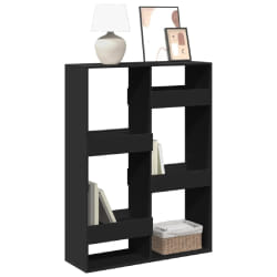 vidaXL Bibliothèque noir - 100 x 33 x 135 cm