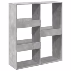 VidaXL 3309387, Gris, 6 étagères, Bois, Bois, 1000 mm, 330 mm