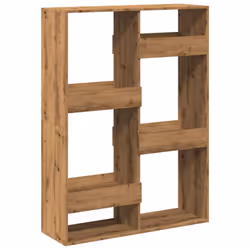 VidaXL 3309392, Chêne, 6 étagères, Bois, Bois, 1000 mm, 330 mm