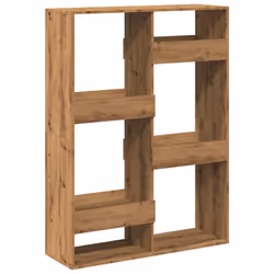 VidaXL 3309401, Chêne, 7 étagères, Bois, Bois, 1000 mm, 330 mm