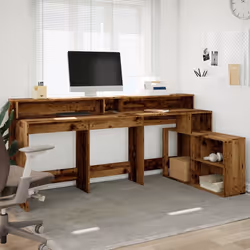 VidaXL 3309472 bureau - Vue supplémentaire 4
